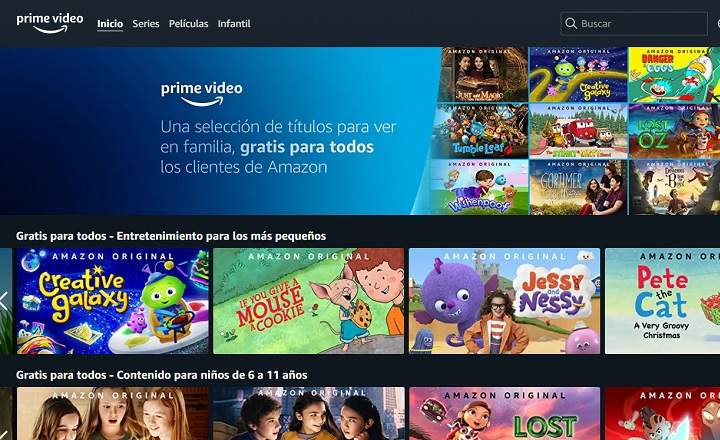 Amazon begins offering dozens of children's series for free