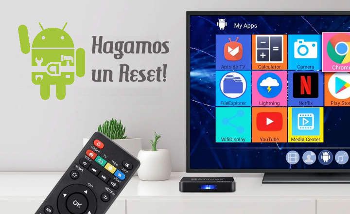 How to factory reset an Android TV Box