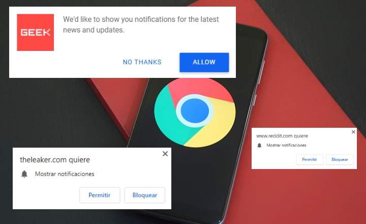 Com desactivar les notificacions emergents a Chrome