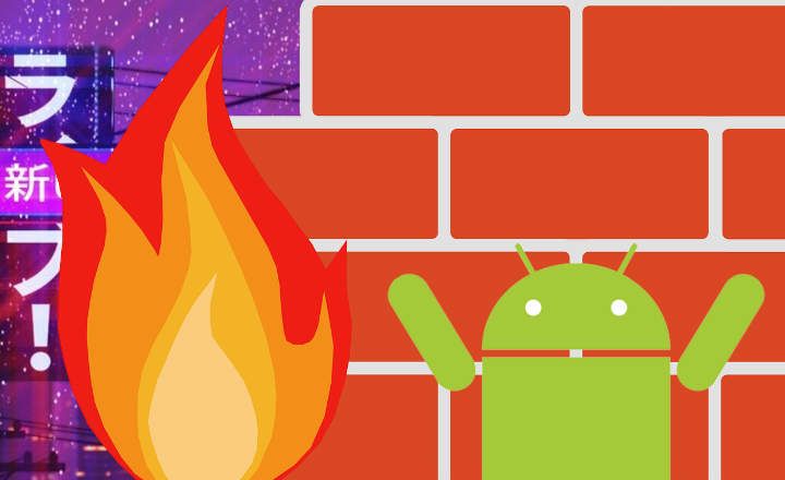 Kaip filtruoti interneto prieigą programoms „Android“ (ugniasienė be šaknies)
