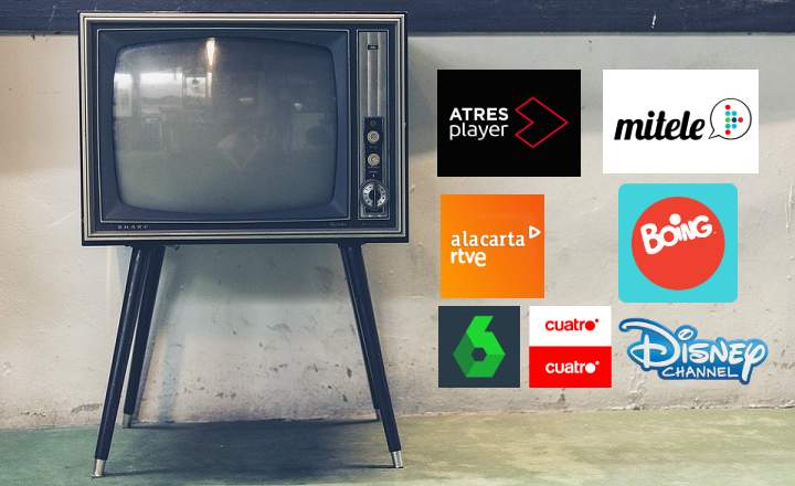 Totes les apps de TV a la carta gratuïts per Android a Espanya