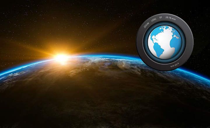 Earth Online App: webcams en directe des de llocs de tot el món