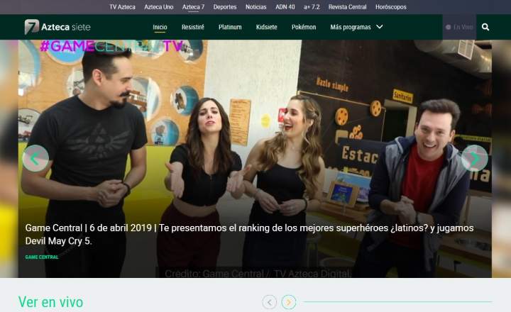Listahan ng libre at legal na online na mga channel sa TV para sa Latin America