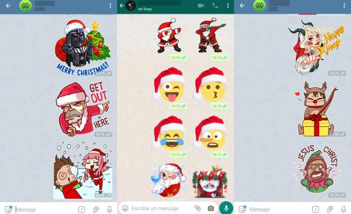 The best Christmas stickers for WhatsApp and Telegram