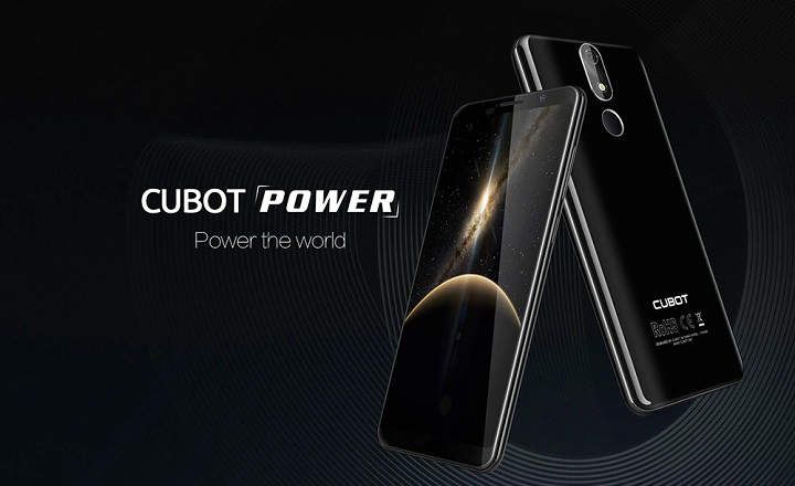 Cubot Power, a potência de 6 GB de RAM + 128 GB e uma bateria de 6000mAh