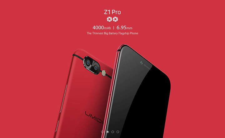 UMIDIGI Z1 Pro, ultra-thin mobile with 6GB RAM and 4000mAh battery