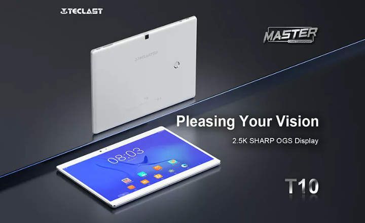 Teclast Master T10 apžvalga: planšetinis kompiuteris su 2,5K ekranu ir aukščiausios kokybės dizainu