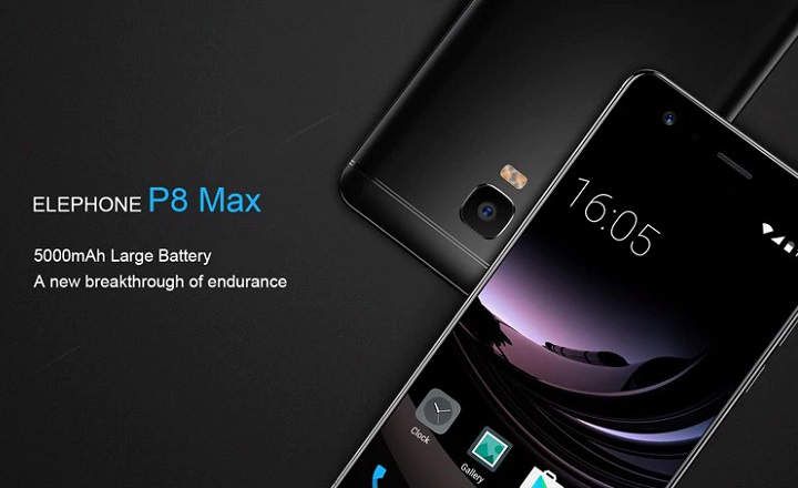 Elephone P8 MAX analīzē, mobilais ar brutālu 5000mAh akumulatoru