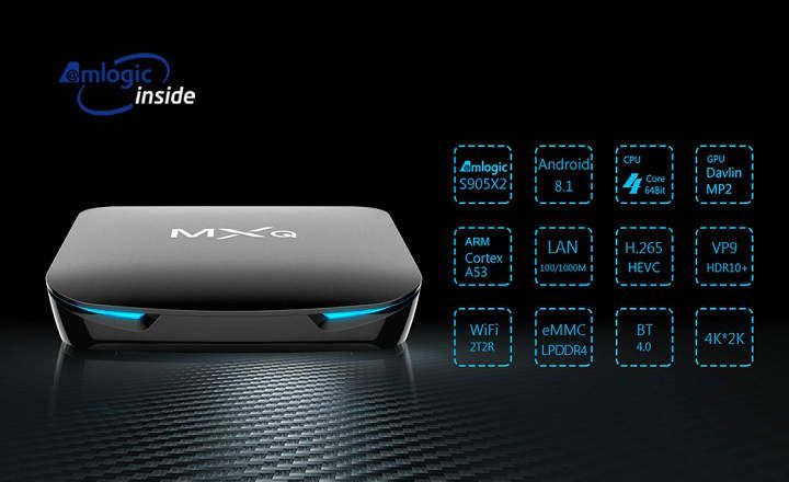 MXQ G12 in analysis, a TV Box with Android 8.1 and 4GB of RAM