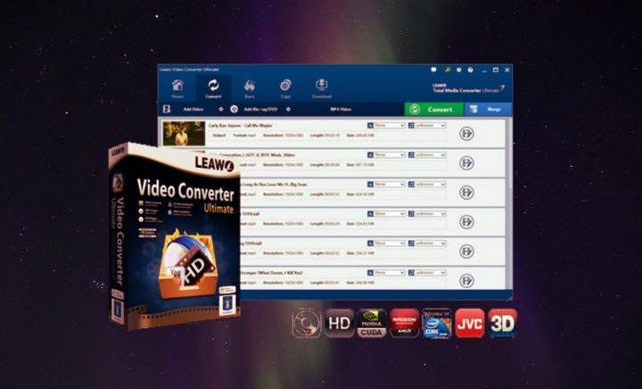 Leawo Video Converter Ultimate, vispilnīgākais daudzfunkciju video pārveidotājs personālajam datoram