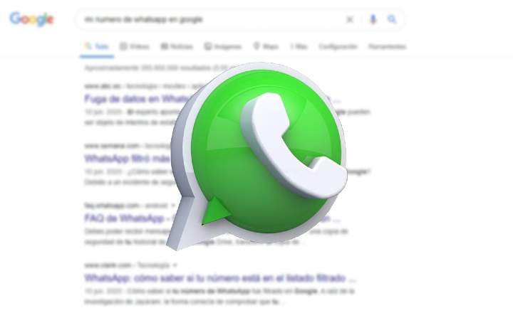 Com evitar que el teu número de WhatsApp aparegui a Google